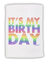 It's My Birthday - Candy Colored Dots Micro Terry Sport Towel 11 x 18 Inch by TooLoud-Sport Towel-TooLoud-White-Davson Sales