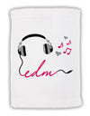 EDM Cord Pink Micro Terry Sport Towel 11 x 18 inches-TooLoud-White-Davson Sales