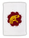 Jurassic Dinosaur Face Blood Splatter Micro Terry Sport Towel 11 x 18 Inch by TooLoud-Sport Towel-TooLoud-White-Davson Sales