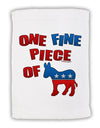 One Fine Piece Of - Democrat Micro Terry Sport Towel 11 x 18 inches-TooLoud-White-Davson Sales