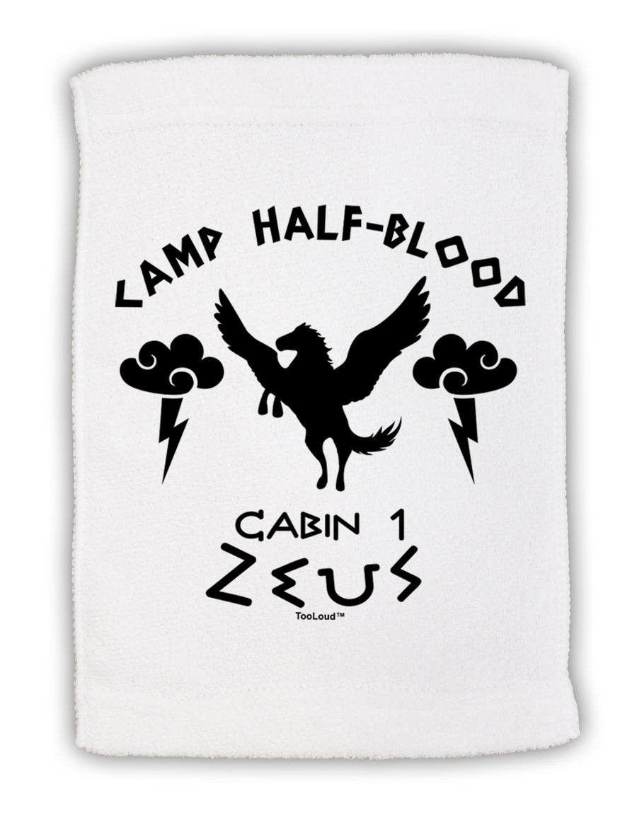 Camp Half Blood Cabin 1 Zeus Micro Terry Sport Towel 15 X 22 inches by TooLoud-Sport Towel-TooLoud-White-Davson Sales