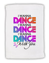 I Wanna Dance With You Micro Terry Sport Towel 11 x 18 inches-TooLoud-White-Davson Sales