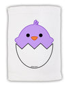 Cute Hatching Chick - Purple Micro Terry Sport Towel 11 x 18 Inch by TooLoud-Sport Towel-TooLoud-White-Davson Sales