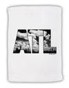 ATL Atlanta Text Micro Terry Sport Towel 15 X 22 inches by TooLoud-Sport Towel-TooLoud-White-Davson Sales