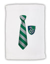 Wizard Tie Green and Silver Micro Terry Sport Towel 11 x 18 inches-TooLoud-White-Davson Sales