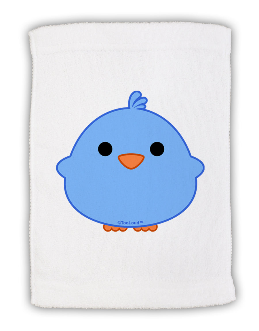 Cute Little Chick - Blue Micro Terry Sport Towel 11 x 18 Inch by TooLoud-Sport Towel-TooLoud-White-Davson Sales