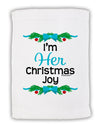 Her Christmas Joy Matching His & Hers Micro Terry Sport Towel 11 x 18 inches-Sport Towel-TooLoud-White-Davson Sales