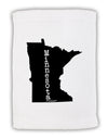 Minnesota - United States Shape Micro Terry Sport Towel 11 x 18 Inch-Sport Towel-TooLoud-White-Davson Sales