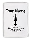 Personalized Cabin 3 Poseidon Micro Terry Sport Towel 11 x 18 inches-Sport Towel-TooLoud-White-Davson Sales