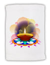 Festive Diya and Rangoli Micro Terry Sport Towel 15 X 22 inches by TooLoud-Sport Towel-TooLoud-White-Davson Sales