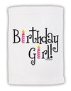 Birthday Girl - Birthday Candles Micro Terry Sport Towel 11 x 18 Inch by TooLoud-Sport Towel-TooLoud-White-Davson Sales