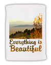 Everything is Beautiful - Sunrise Micro Terry Sport Towel 15 X 22 inches by TooLoud-Sport Towel-TooLoud-White-Davson Sales