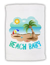 Fun Summer Beach Scene - Beach Baby Micro Terry Sport Towel 15 X 22 inches by TooLoud-Sport Towel-TooLoud-White-Davson Sales