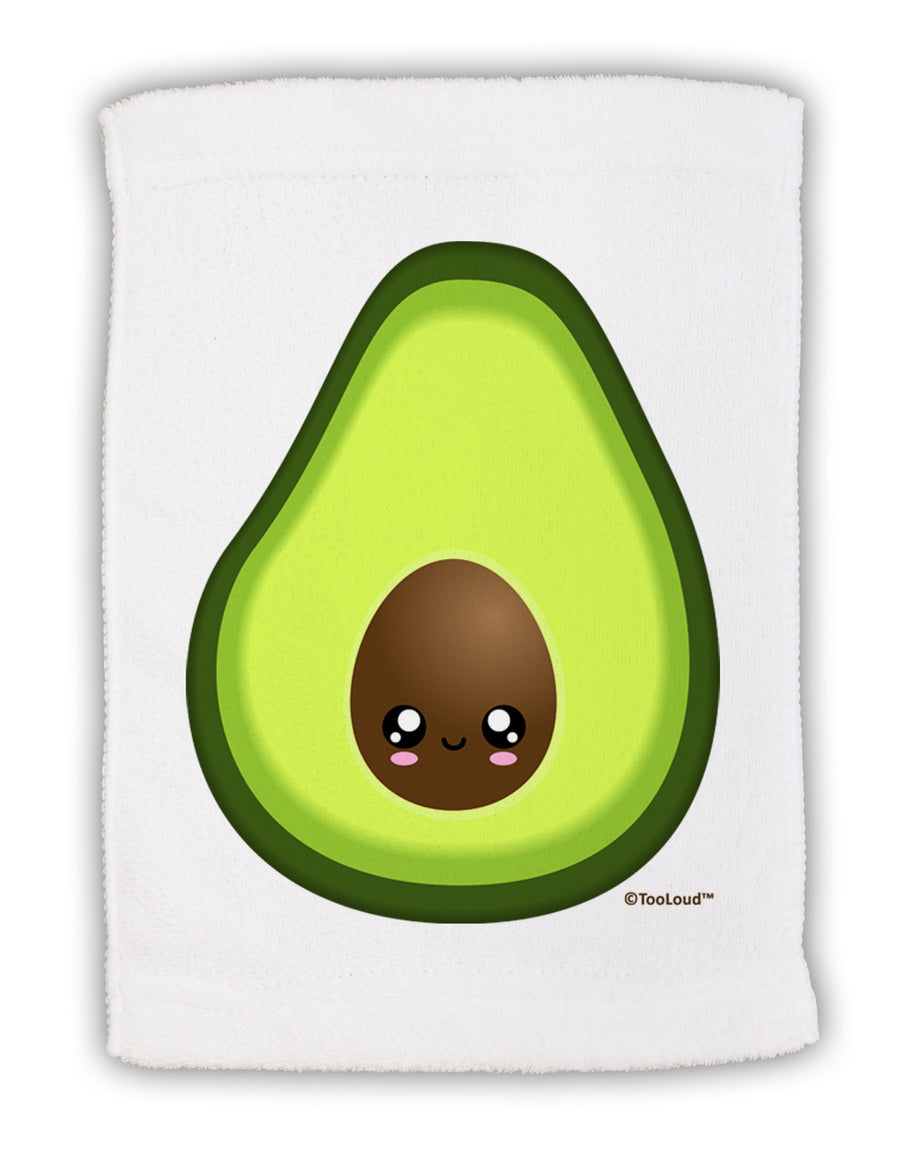 Cute Avocado Design Micro Terry Sport Towel 11 x 18 Inch-Sport Towel-TooLoud-White-Davson Sales