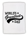 World's Greatest Dad - Sport Style Micro Terry Sport Towel 15 X 22 inches by TooLoud-Sport Towel-TooLoud-White-Davson Sales