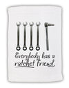 Ratchet Friend Micro Terry Sport Towel 11 x 18 inches-TooLoud-White-Davson Sales