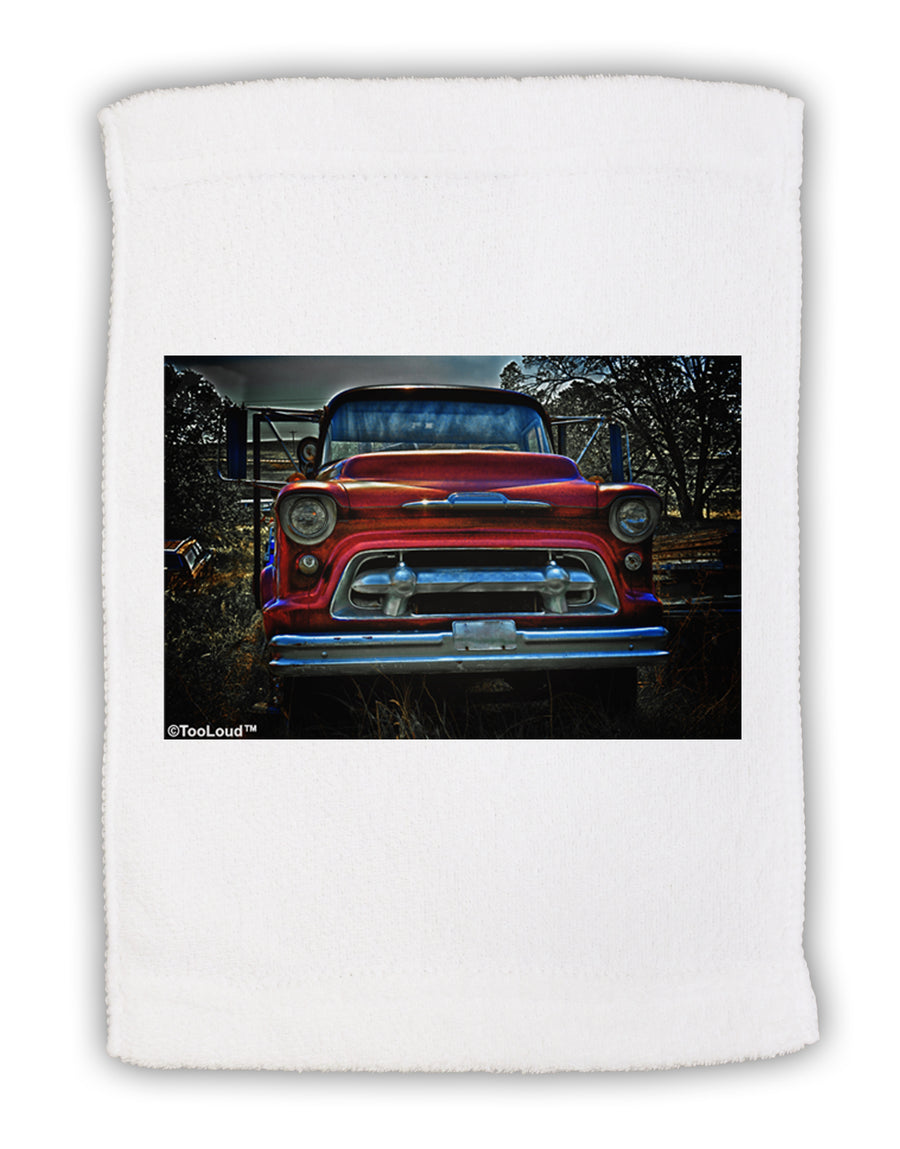 Vintage Truck Micro Terry Sport Towel 15 X 22 inches by TooLoud-Sport Towel-TooLoud-White-Davson Sales