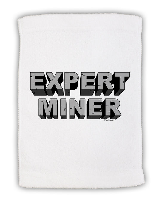 Expert Miner Micro Terry Sport Towel 11 x 18 inches-Sport Towel-TooLoud-White-Davson Sales