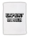 Expert Miner Micro Terry Sport Towel 11 x 18 inches-Sport Towel-TooLoud-White-Davson Sales