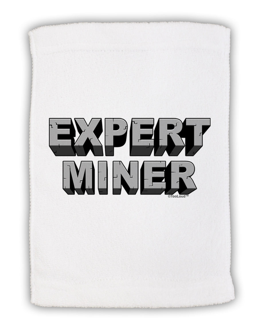 Expert Miner Micro Terry Sport Towel 11 x 18 inches-Sport Towel-TooLoud-White-Davson Sales