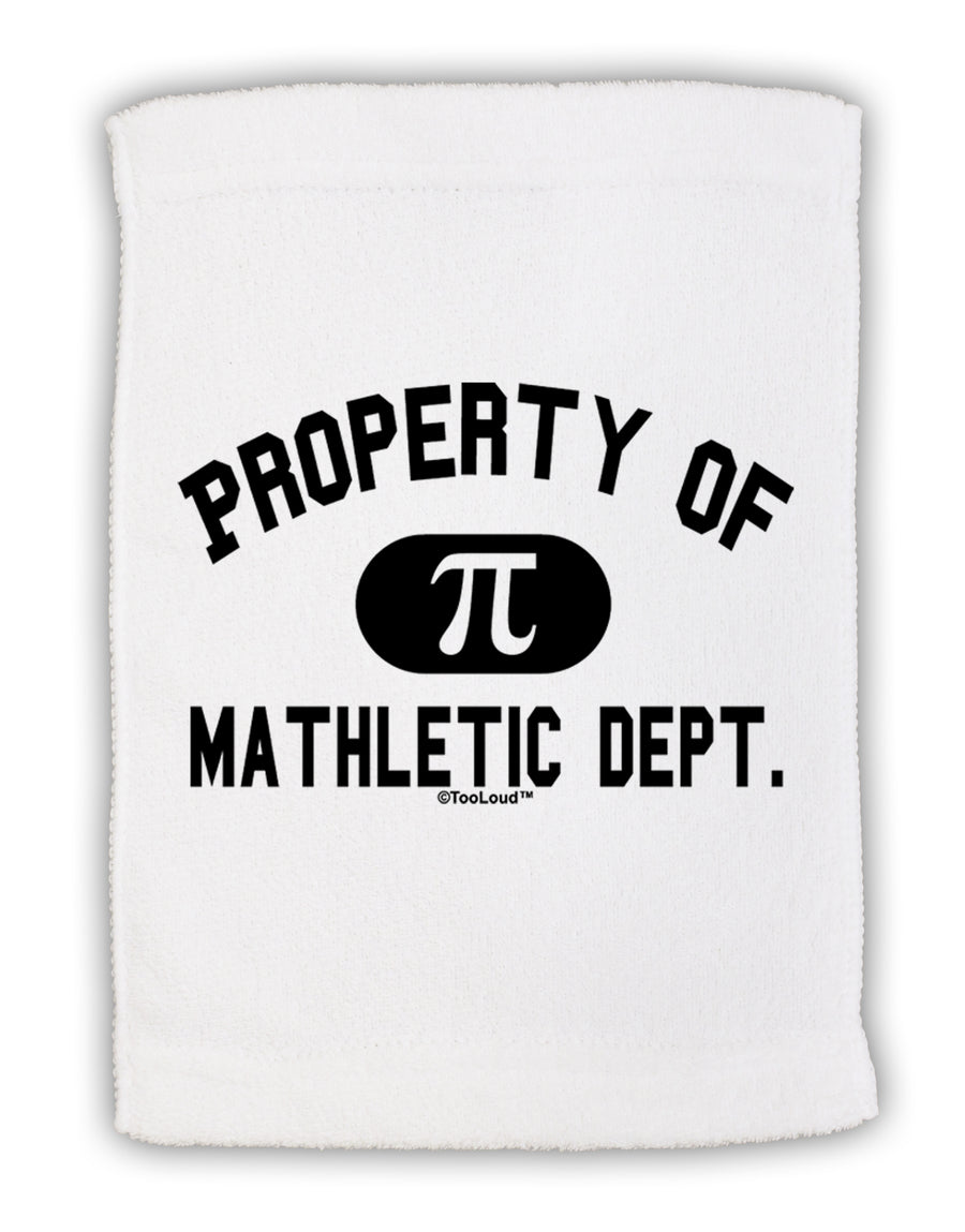 Mathletic Department Micro Terry Sport Towel 15 X 22 inches by TooLoud-Sport Towel-TooLoud-White-Davson Sales