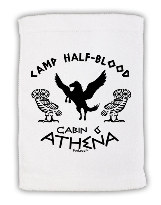 Camp Half Blood Cabin 6 Athena Micro Terry Sport Towel 15 X 22 inches by TooLoud-Sport Towel-TooLoud-White-Davson Sales