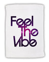 Feel The Vibe Micro Terry Sport Towel 15 X 22 inches-Sport Towel-TooLoud-White-Davson Sales