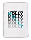 Find Molly Blue Micro Terry Sport Towel 11 x 18 inches-TooLoud-White-Davson Sales