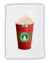 Merry Christmas Latte Cup Micro Terry Sport Towel 11 x 18 inches-Sport Towel-TooLoud-White-Davson Sales