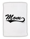 Mom - Sports Tail Script Micro Terry Sport Towel 15 X 22 inches by TooLoud-Sport Towel-TooLoud-White-Davson Sales