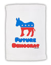 Future Democrat Micro Terry Sport Towel 11 x 18 inches-TooLoud-White-Davson Sales