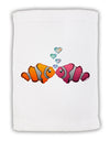 Kissy Clownfish Micro Terry Sport Towel 15 X 22 inches-Sport Towel-TooLoud-White-Davson Sales