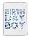 Birthday Boy - Blue and Green Dots Micro Terry Sport Towel 11 x 18 Inch by TooLoud-Sport Towel-TooLoud-White-Davson Sales