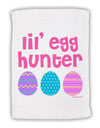 Lil' Egg Hunter - Easter - Pink Micro Terry Sport Towel 11 x 18 Inch by TooLoud-Sport Towel-TooLoud-White-Davson Sales