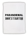 Paranormal Investigator Micro Terry Sport Towel 11 x 18 inches-Sport Towel-TooLoud-White-Davson Sales