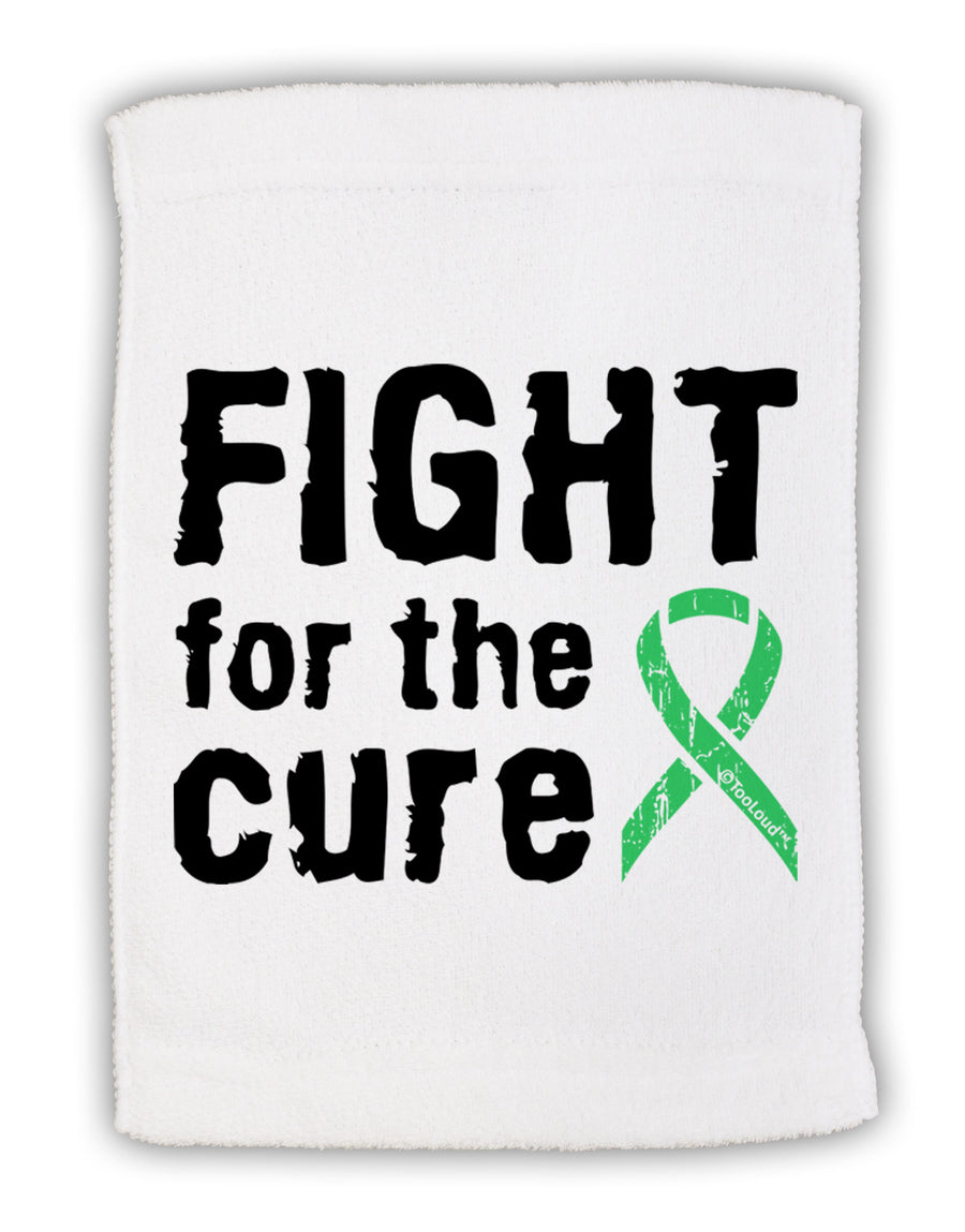 Fight for the Cure - Light Green Ribbon Celiac Disease Micro Terry Sport Towel 15 X 22 inches-Sport Towel-TooLoud-White-Davson Sales