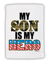 My Son is My Hero - Armed Forces Micro Terry Sport Towel 15 X 22 inches by TooLoud-Sport Towel-TooLoud-White-Davson Sales