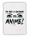 Not A Cartoon Eyes Green Micro Terry Sport Towel 15 X 22 inches by TooLoud-Sport Towel-TooLoud-White-Davson Sales