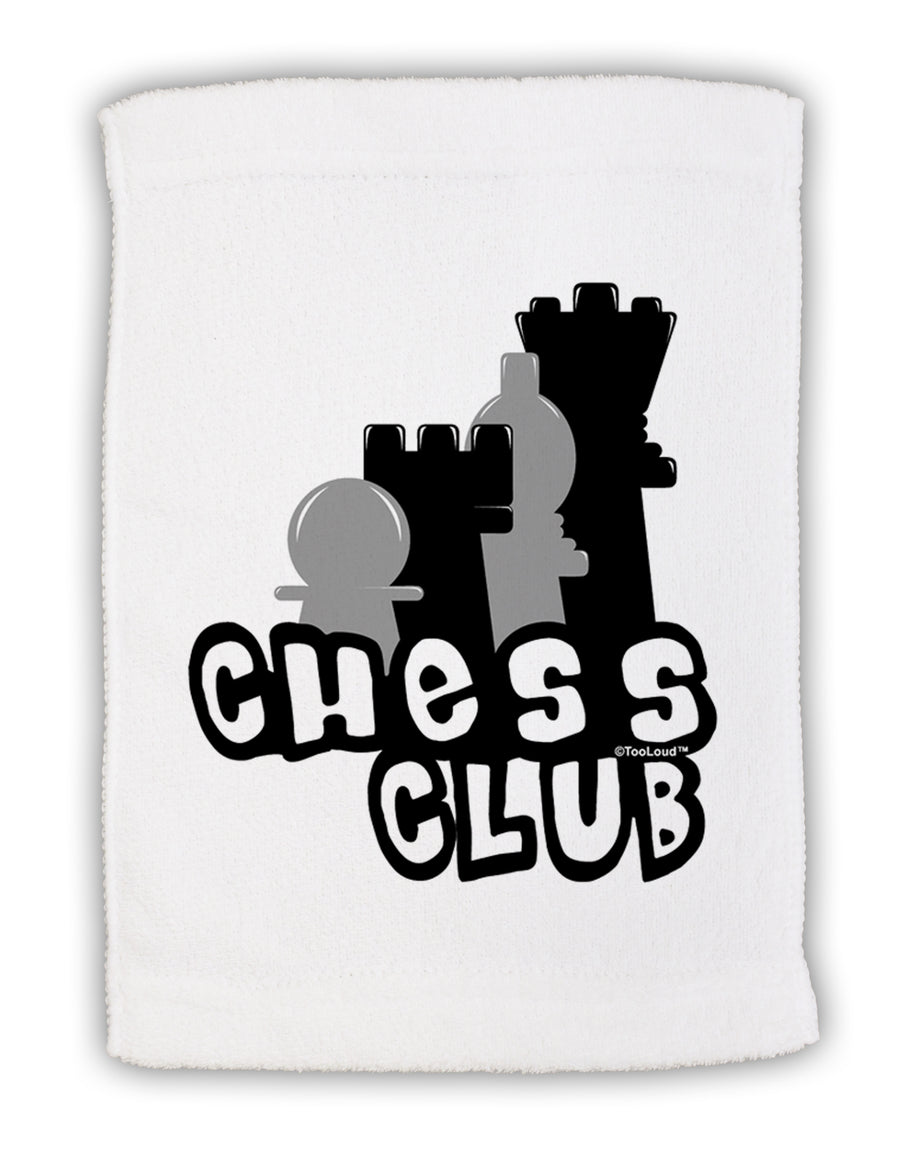 Chess Club Micro Terry Sport Towel 15 X 22 inches by TooLoud-Sport Towel-TooLoud-White-Davson Sales