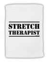 Stretch Therapist Text Micro Terry Sport Towel 15 X 22 inches by TooLoud-Sport Towel-TooLoud-White-Davson Sales