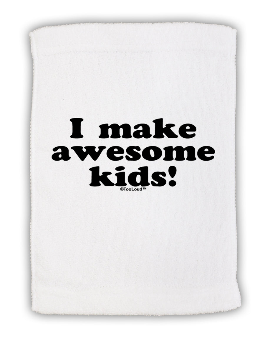 I Make Awesome Kids Micro Terry Sport Towel 15 X 22 inches by TooLoud-Sport Towel-TooLoud-White-Davson Sales