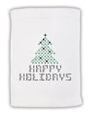 Happy Holidays Sparkles Micro Terry Sport Towel 11 x 18 inches-TooLoud-White-Davson Sales