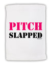 Pitch Slapped - Pink Micro Terry Sport Towel 15 X 22 inches-Sport Towel-TooLoud-White-Davson Sales