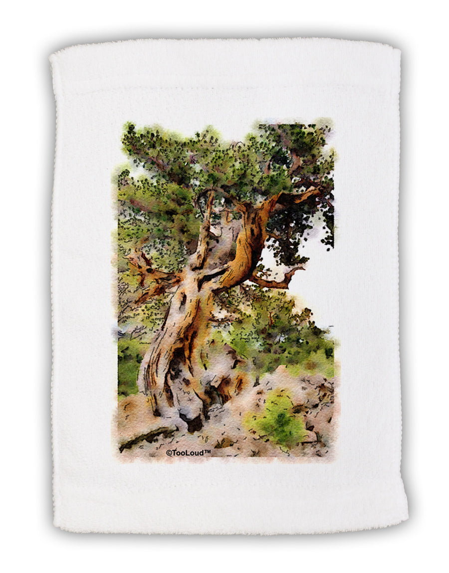 Bristlecone Pines Micro Terry Sport Towel 11 x 18 inches-TooLoud-White-Davson Sales