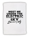 Electric Sky BnW Micro Terry Sport Towel 11 x 18 inches-TooLoud-White-Davson Sales