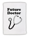 Future Doctor Distressed Micro Terry Sport Towel 11 x 18 inches-TooLoud-White-Davson Sales