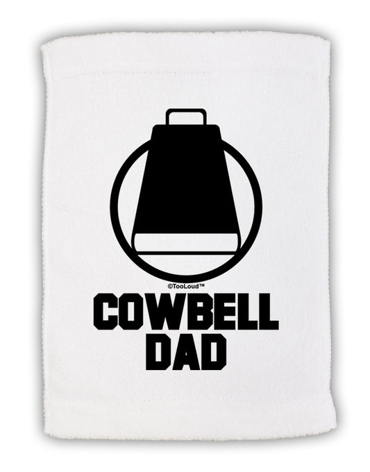 Cowbell Dad Micro Terry Sport Towel 15 X 22 inches by TooLoud-Sport Towel-TooLoud-White-Davson Sales