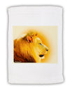 Lion Watercolor 3 Micro Terry Sport Towel 11 x 18 inches-TooLoud-White-Davson Sales