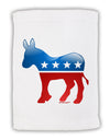 Democrat Bubble Symbol Micro Terry Sport Towel 11 x 18 inches-TooLoud-White-Davson Sales