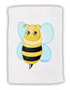 Cute Bee Micro Terry Sport Towel 11 x 18 inches-TooLoud-White-Davson Sales